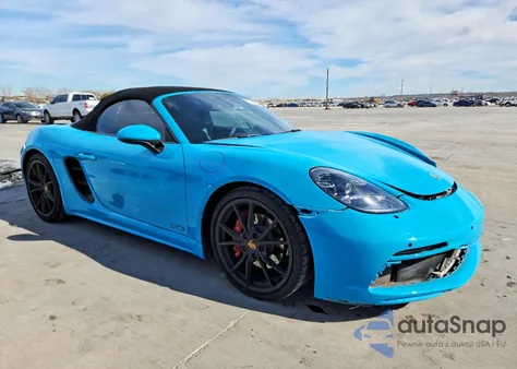 2019 Porsche Boxster S z USA, uszkodzony, nr VIN WP0CB2A86KS228258